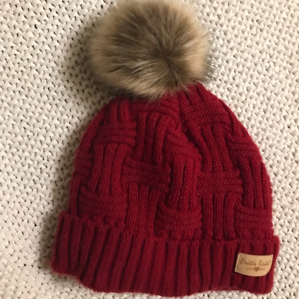 Britt’s Knits hat.  Everyone is selling for 69$. I’m going for 40$ obo